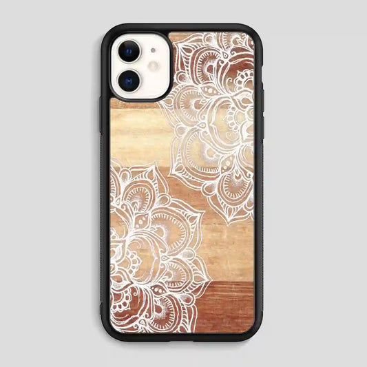 Wood Mandala iPhone 11 Case