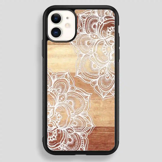 Wood Mandala iPhone 12 Case