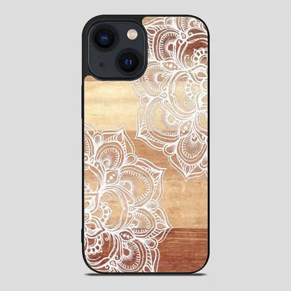 Wood Mandala iPhone 14 Case