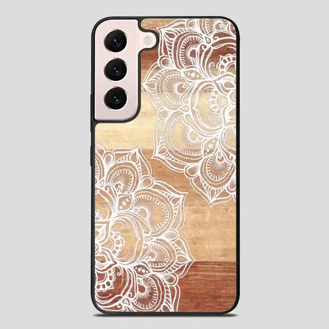 Wood Mandala Samsung Galaxy S22 FE Case