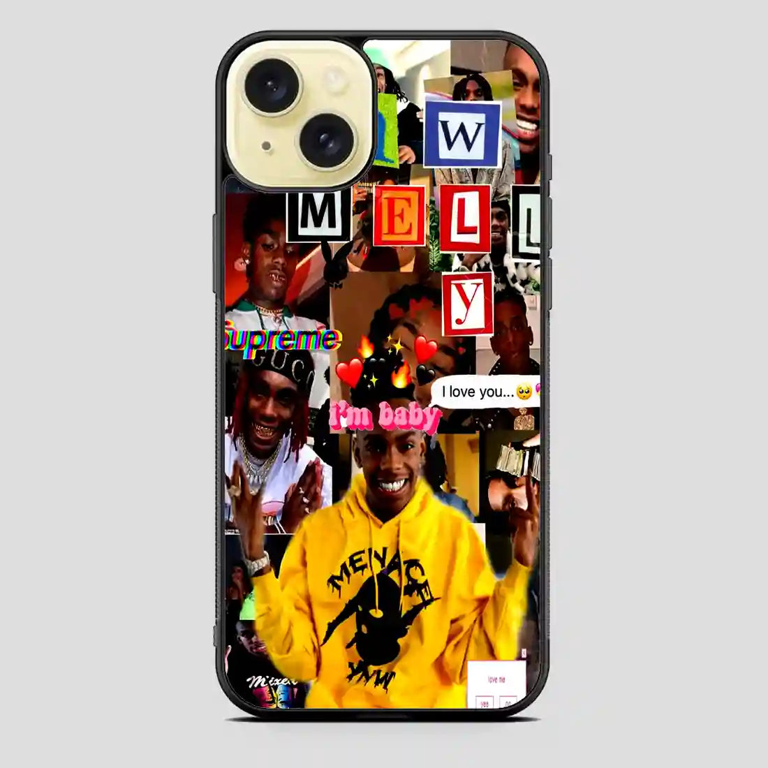 Ynw Melly Retro iPhone 15 Plus Case