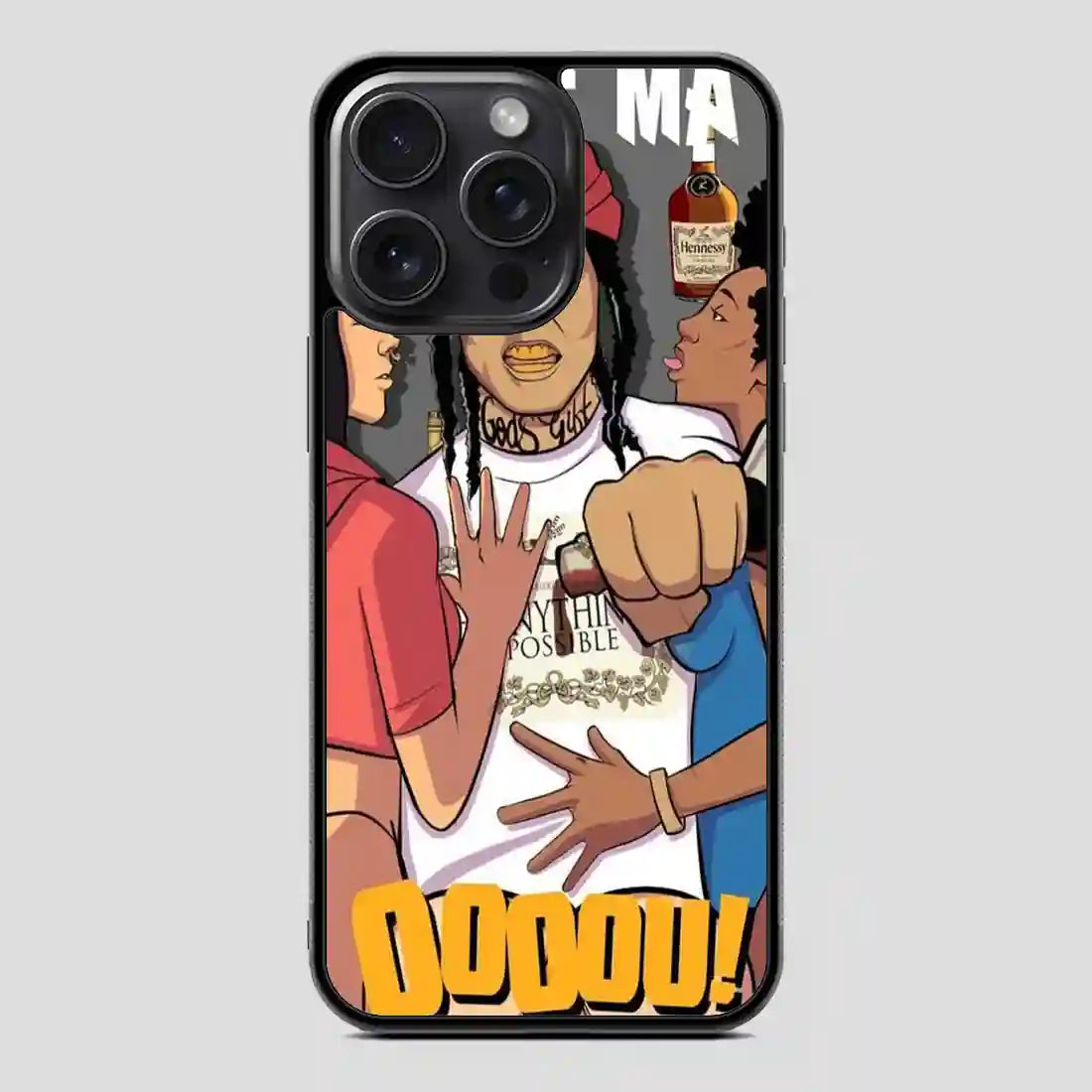 Young Ma Retro iPhone 15 Pro Case