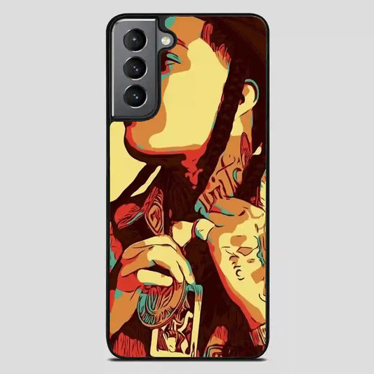 Young Ma Simple Samsung Galaxy S21 FE Case