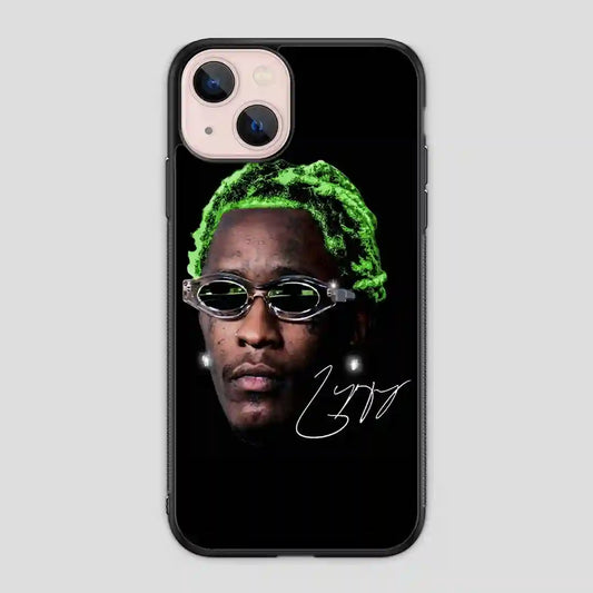 Young Thug Green iPhone 13 Mini Case