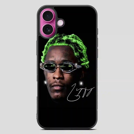 Young Thug Green iPhone 16 Plus Case