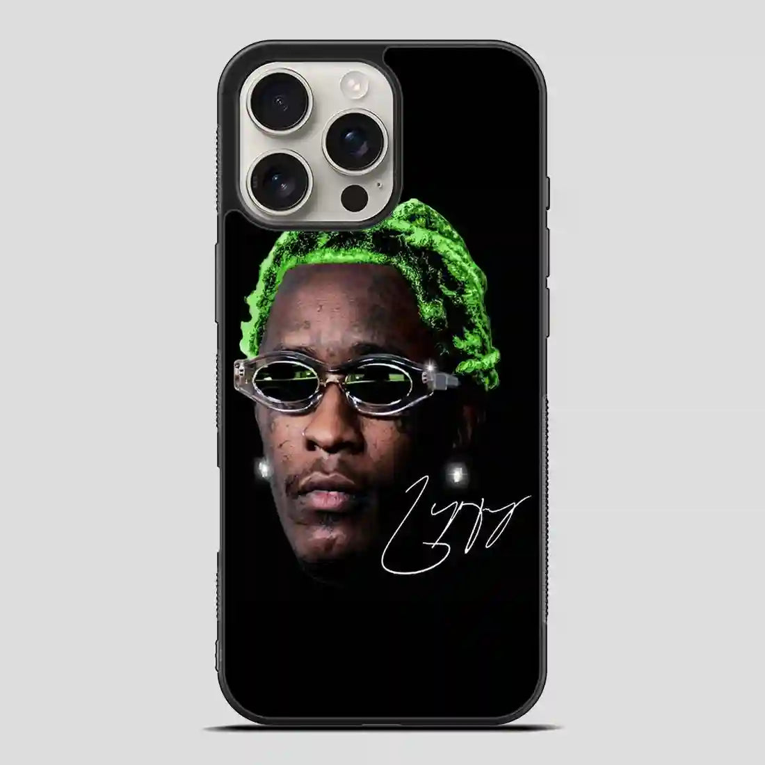 Young Thug Green iPhone 16 Pro Max Case