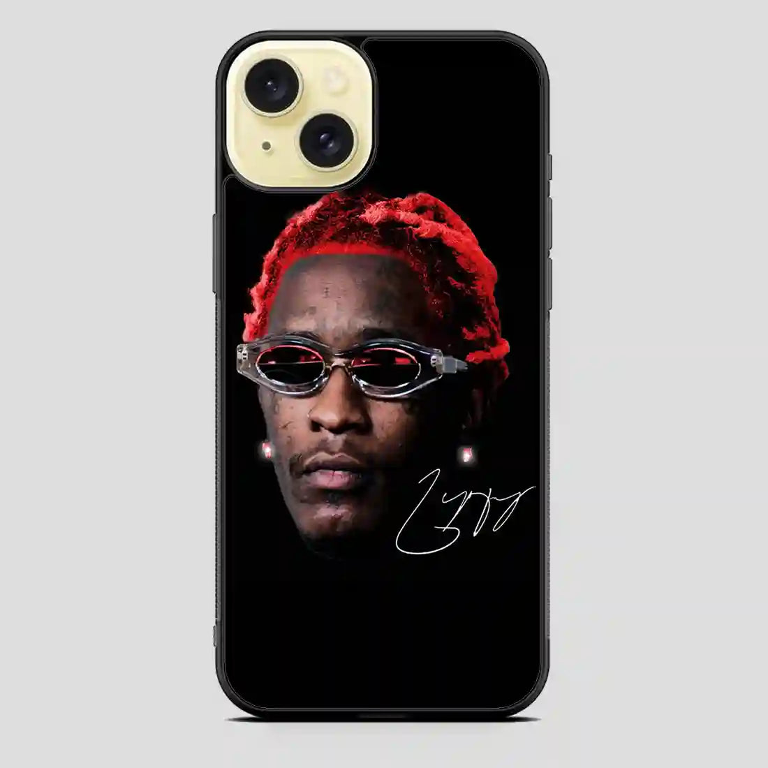 Young Thug Red iPhone 15 Plus Case