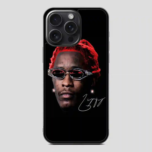 Young Thug Red iPhone 15 Pro Case