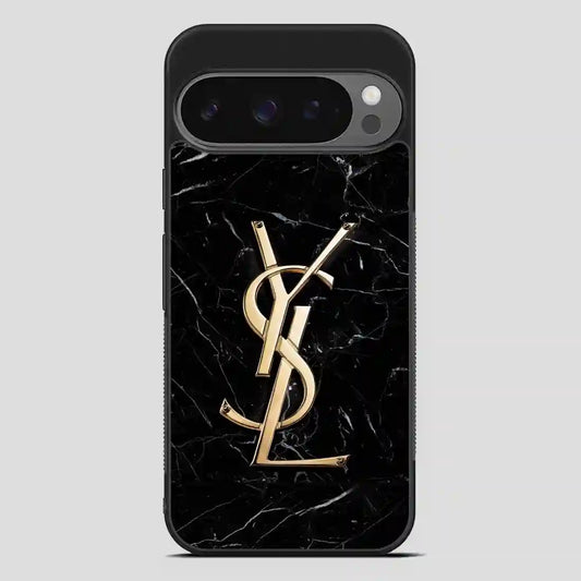 Ysl Black Marble Google Pixel 9 Pro Case