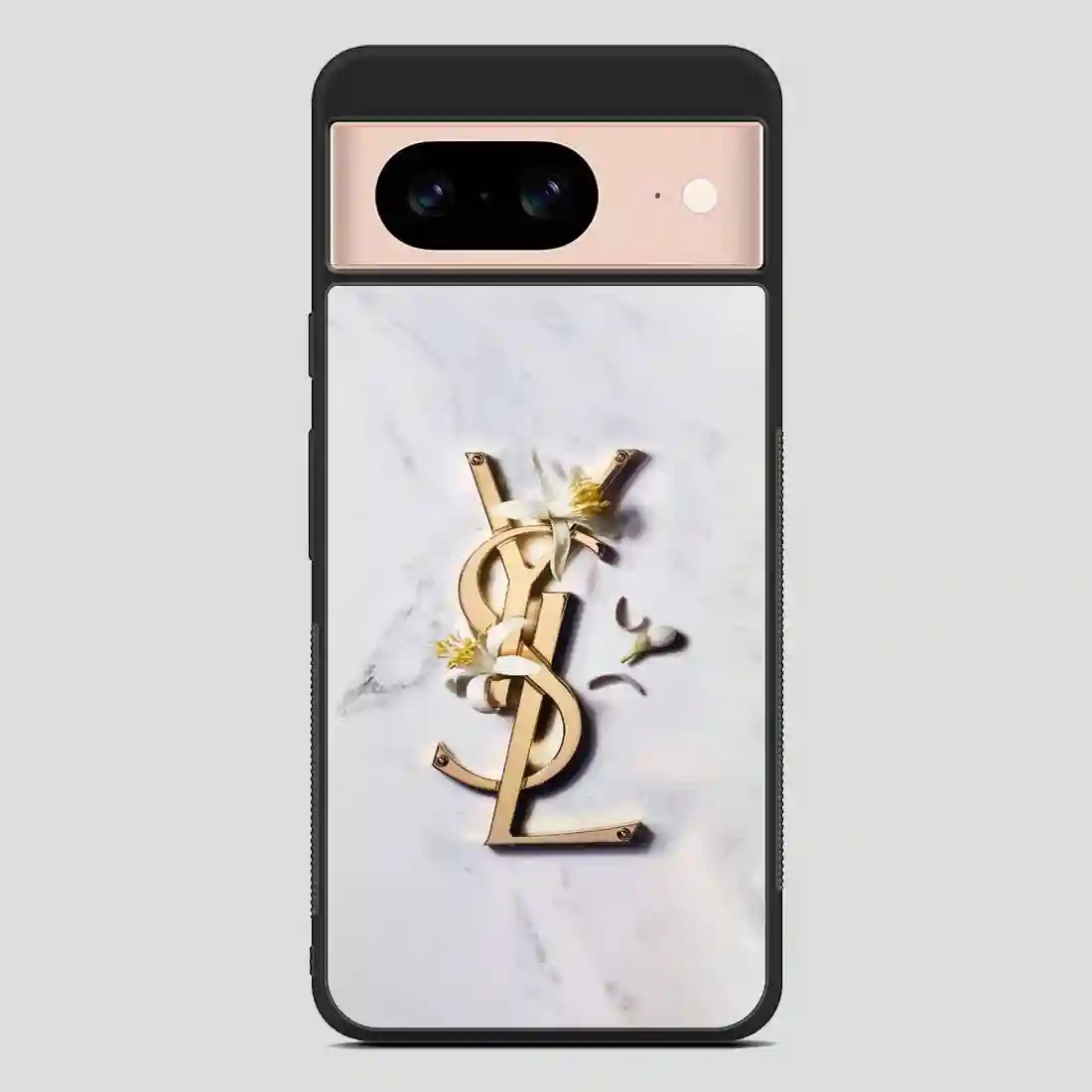 Ysl White Marble Google Pixel 8 Case