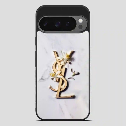 Ysl White Marble Google Pixel 9 Pro Case