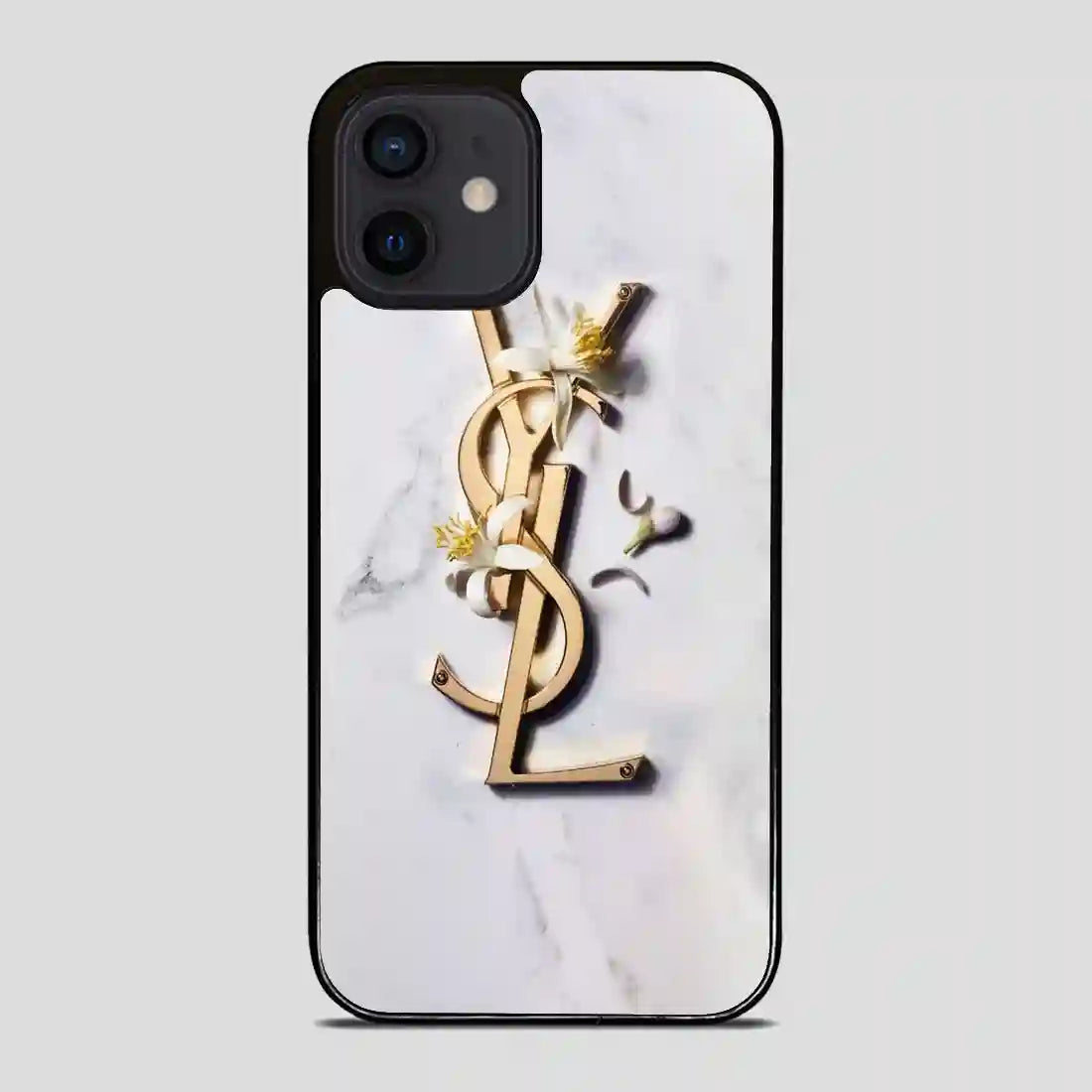 Ysl White Marble iPhone 12 Mini Case