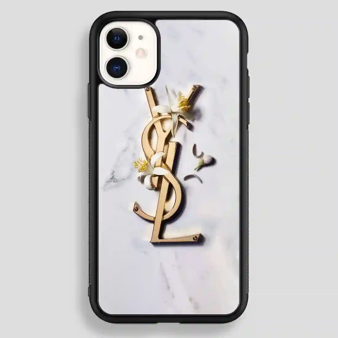 Ysl White Marble iPhone 12 Case