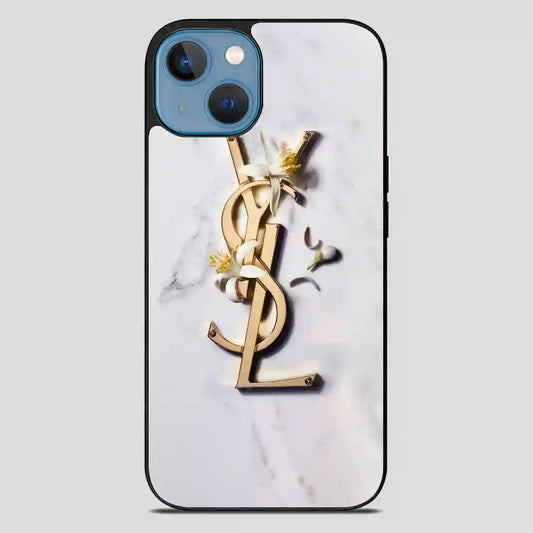 Ysl White Marble iPhone 13 Case