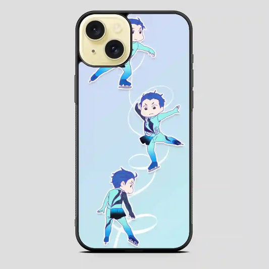 Yuri On Ice Katsuki Simple iPhone 15 Plus Case