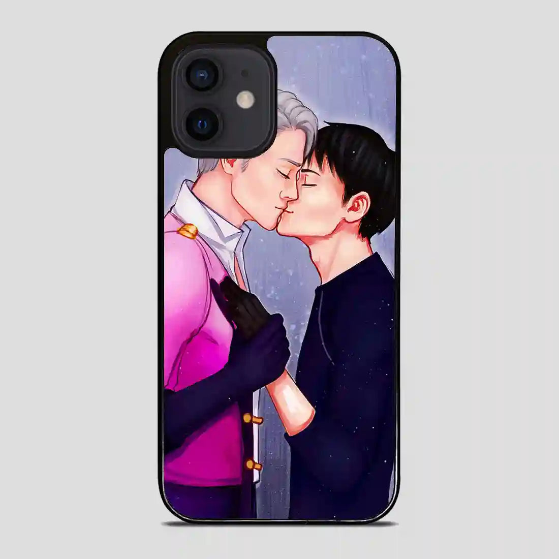 Yuri On Ice Kissing iPhone 12 Mini Case