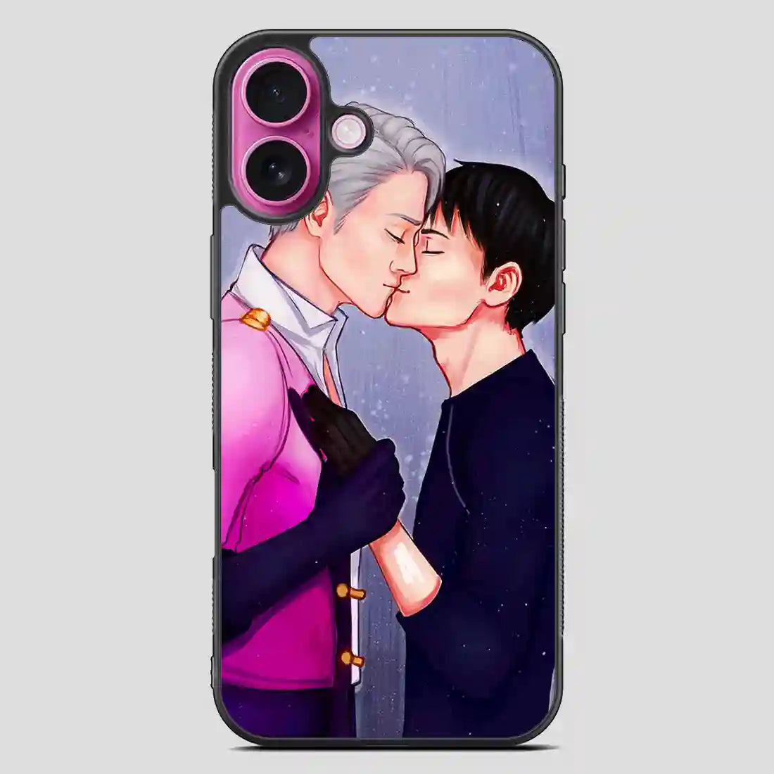 Yuri On Ice Kissing iPhone 16 Plus Case