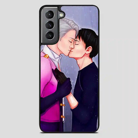 Yuri On Ice Kissing Samsung Galaxy S21 FE Case