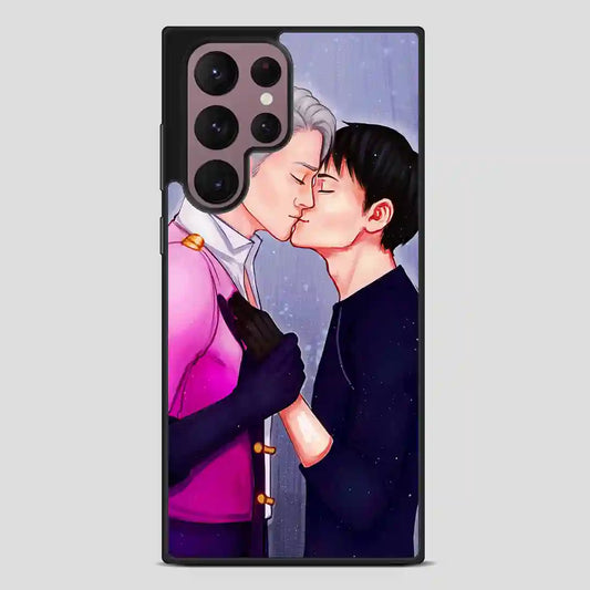 Yuri On Ice Kissing Samsung Galaxy S22 Ultra Case