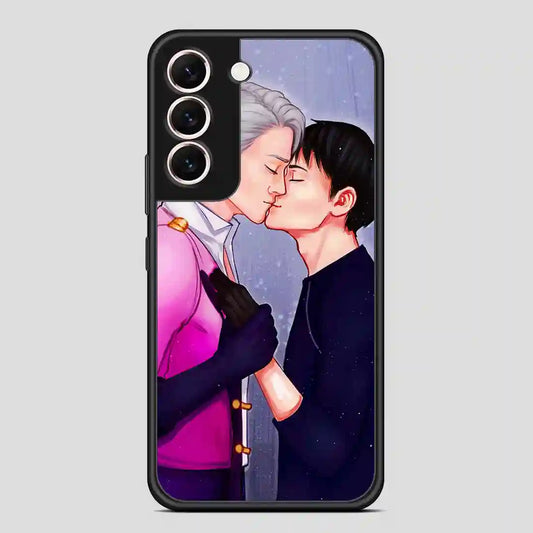 Yuri On Ice Kissing Samsung Galaxy S22 Case