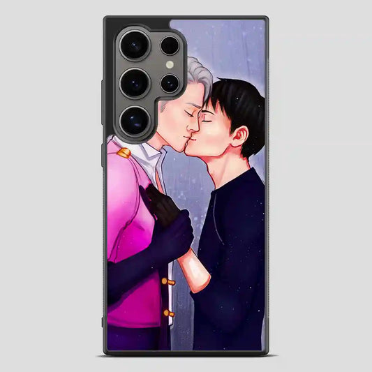 Yuri On Ice Kissing Samsung Galaxy S24 Ultra Case