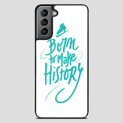 Yuri On Ice We Were Born To Make History Retro Samsung Galaxy S21 Plus Case