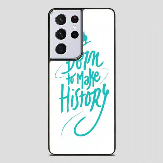 Yuri On Ice We Were Born To Make History Retro Samsung Galaxy S21 Ultra Case