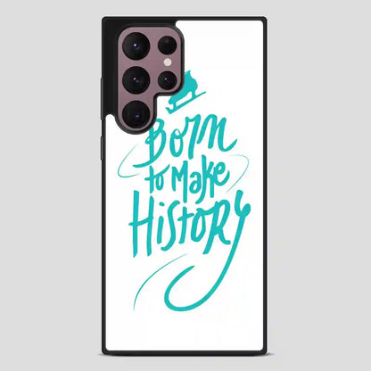 Yuri On Ice We Were Born To Make History Retro Samsung Galaxy S22 Ultra Case