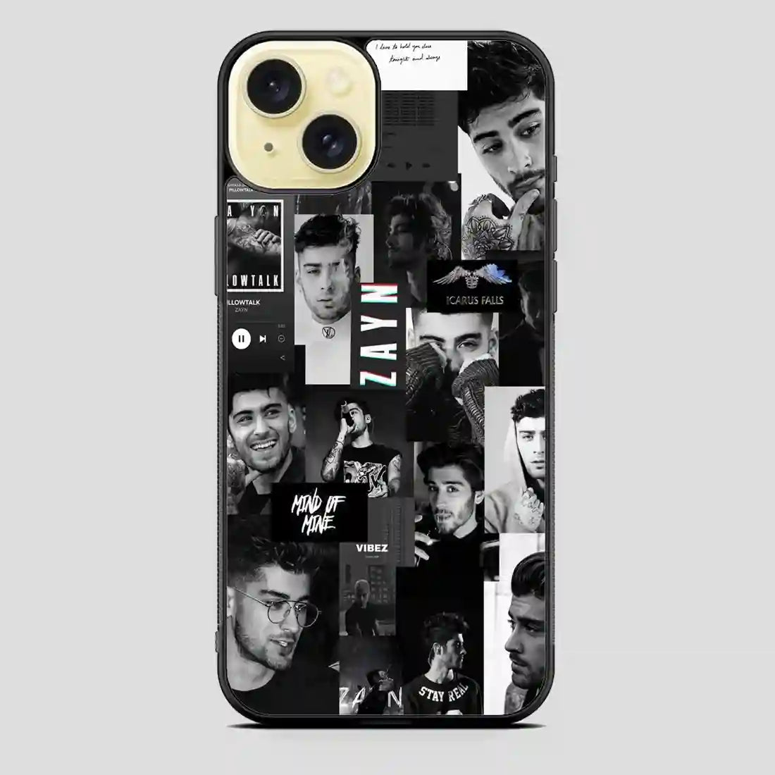 Zayn Malik Colorfull iPhone 15 Plus Case