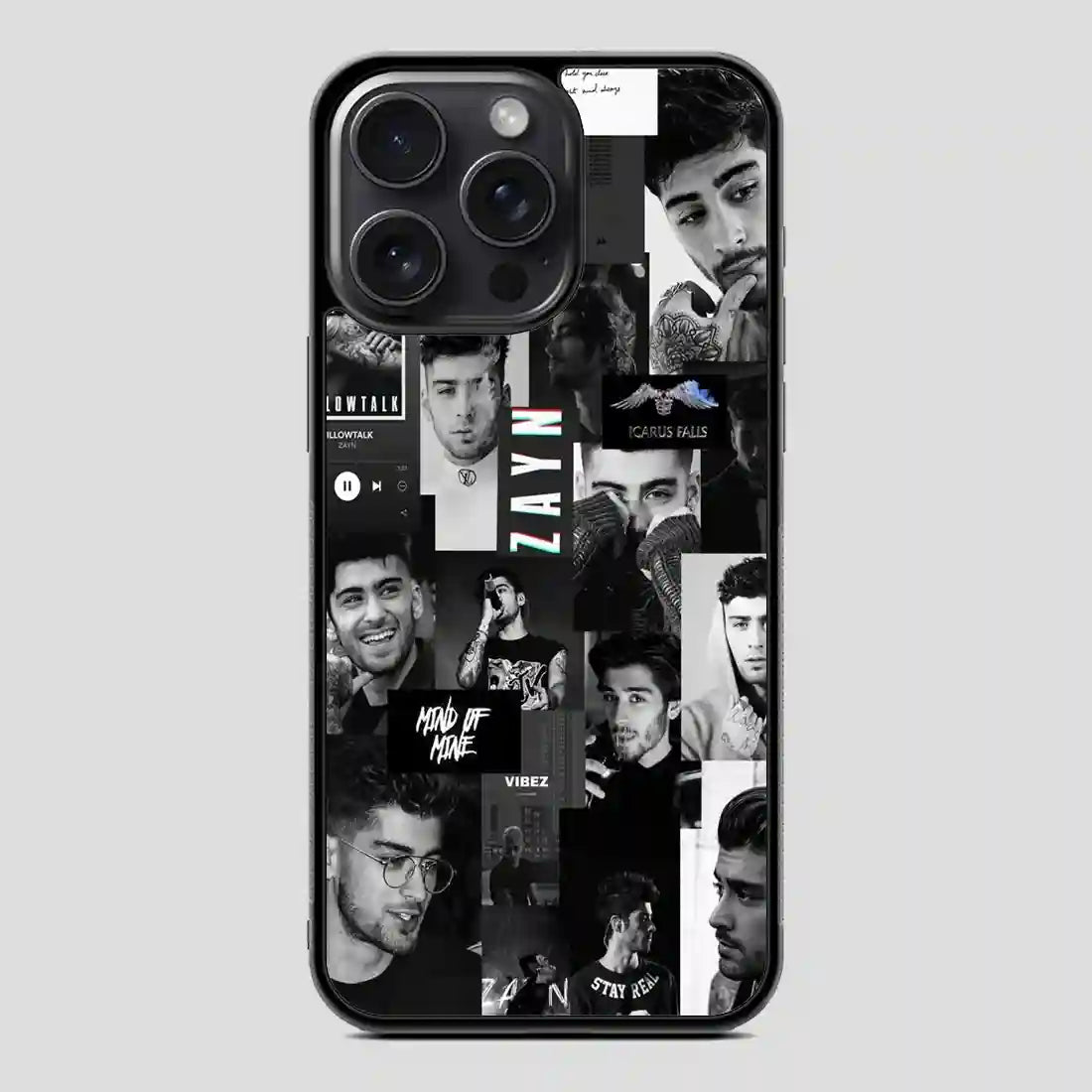 Zayn Malik Colorfull iPhone 15 Pro Case