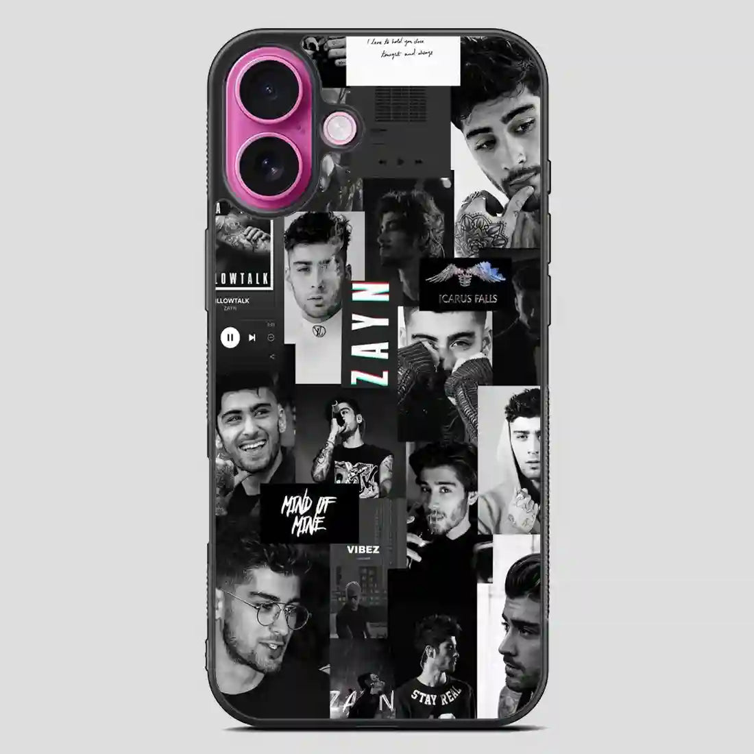 Zayn Malik Colorfull iPhone 16 Plus Case