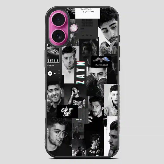 Zayn Malik Colorfull iPhone 16 Plus Case