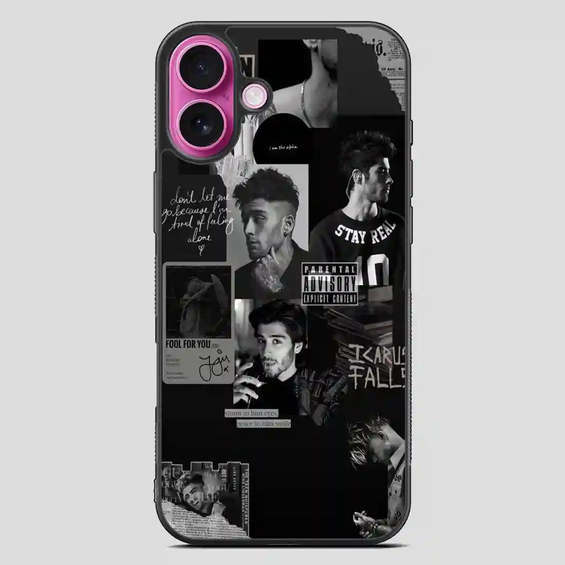 Zayn Malik Cute iPhone 16 Plus Case