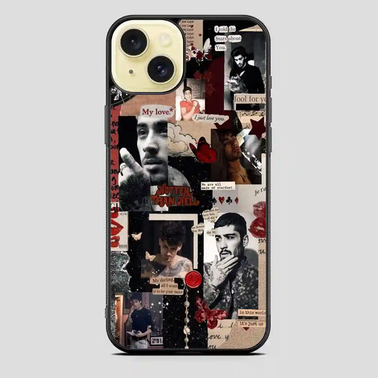 Zayn Malik Handcraft iPhone 15 Plus Case