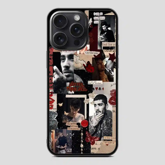 Zayn Malik Handcraft iPhone 15 Pro Case