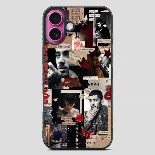 Zayn Malik Handcraft iPhone 16 Plus Case