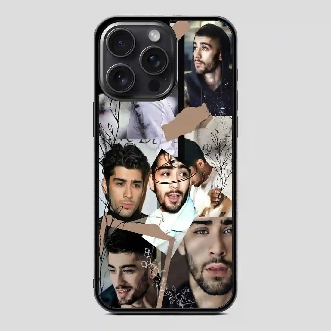 Zayn Malik Retro iPhone 15 Pro Case