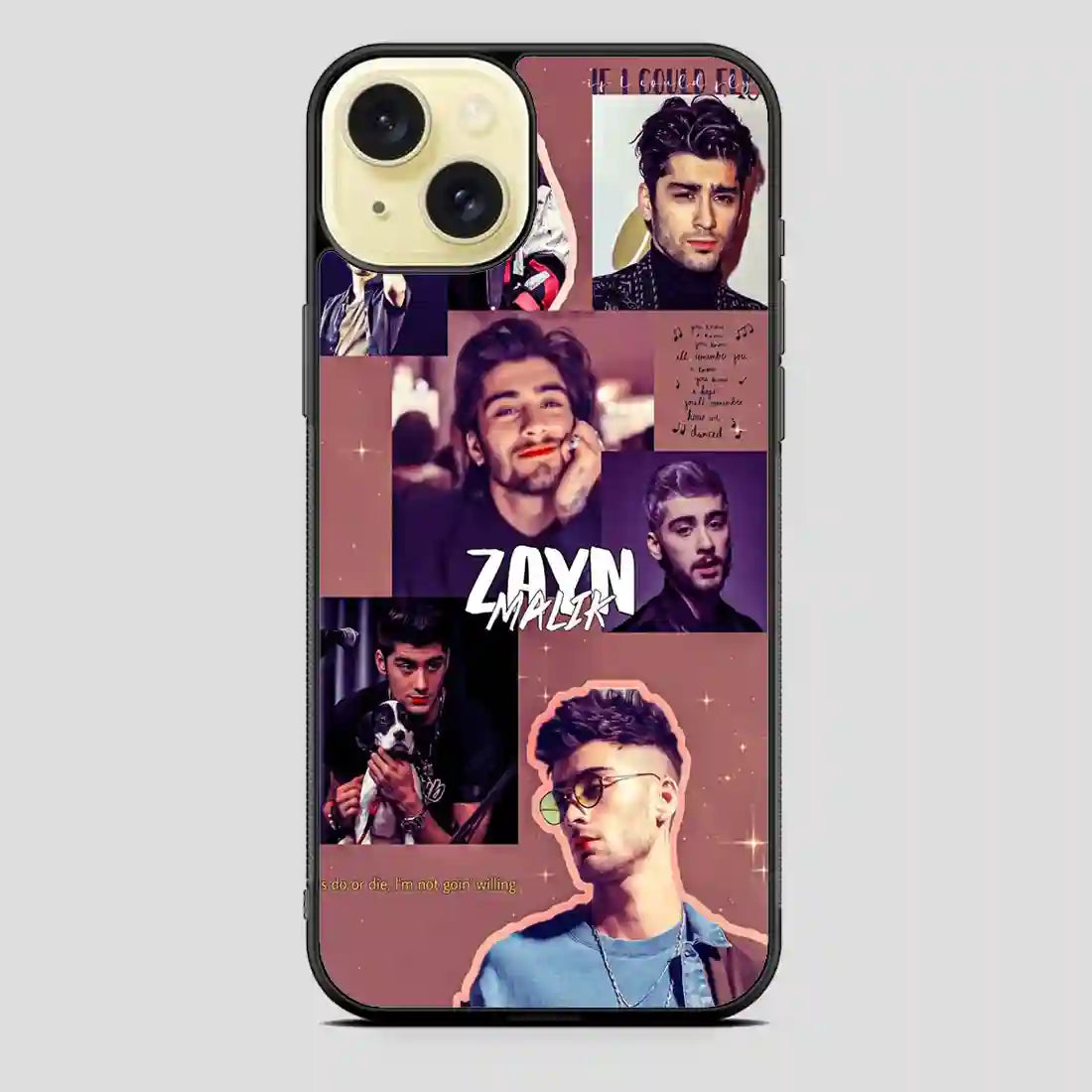 Zayn Malik Simple iPhone 15 Plus Case