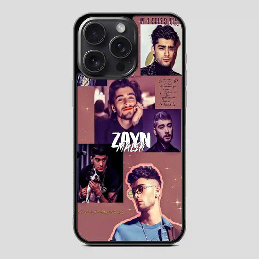 Zayn Malik Simple iPhone 15 Pro Case