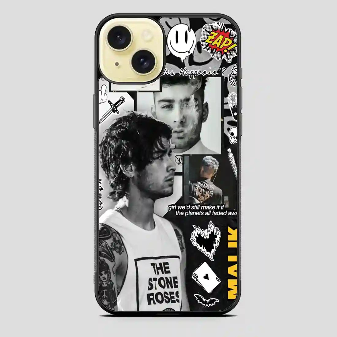 Zayn Malik Wallpaper iPhone 15 Plus Case