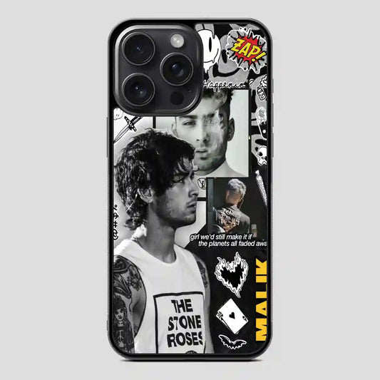 Zayn Malik Wallpaper iPhone 15 Pro Case