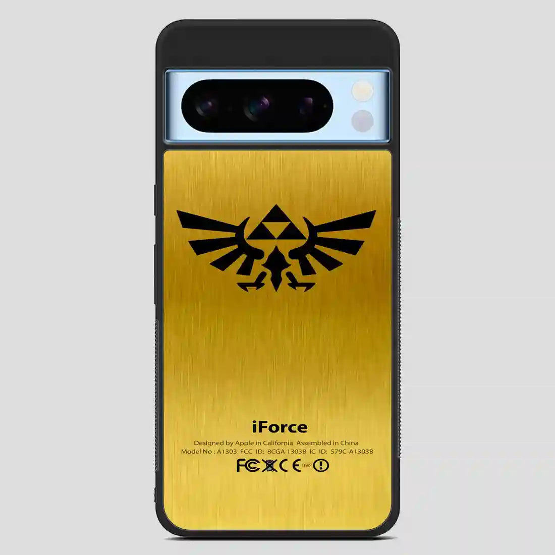 Zelda Force Logo On Gold Iforce Google Pixel 8 Pro Case