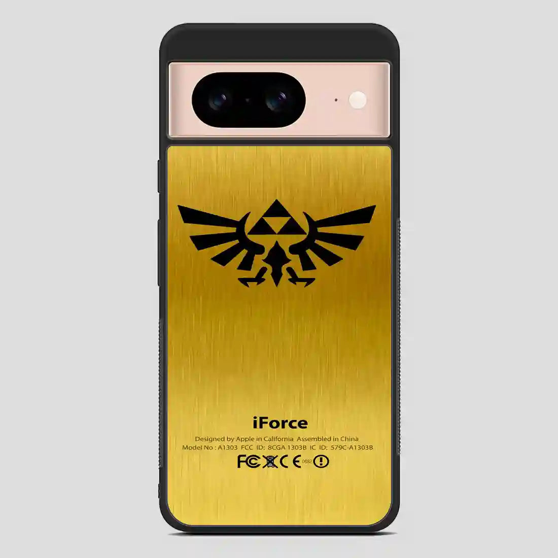 Zelda Force Logo On Gold Iforce Google Pixel 8 Case