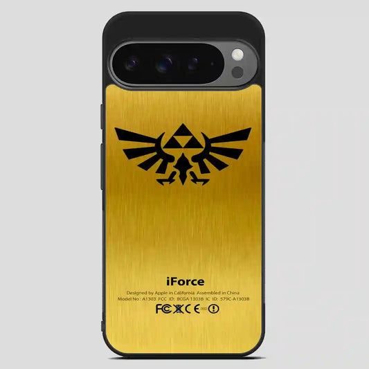 Zelda Force Logo On Gold Iforce Google Pixel 9 Pro XL Case