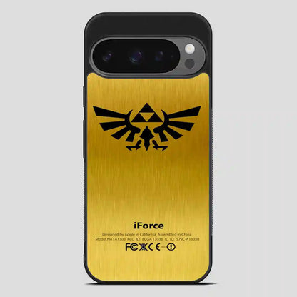 Zelda Force Logo On Gold Iforce Google Pixel 9 Pro Case