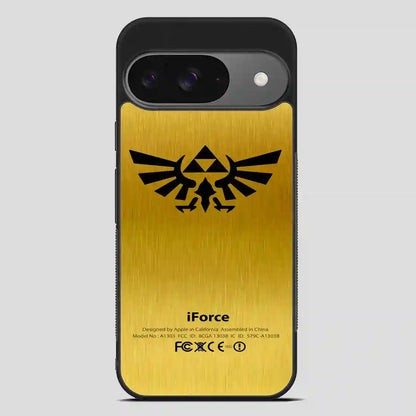 Zelda Force Logo On Gold Iforce Google Pixel 9 Case