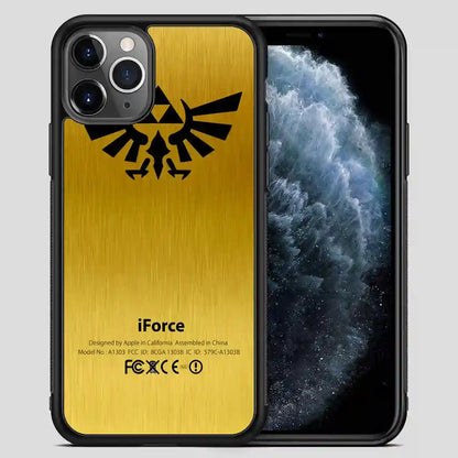 Zelda Force Logo On Gold Iforce iPhone 11 Pro Max Case