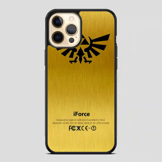 Zelda Force Logo On Gold Iforce iPhone 11 Pro Case