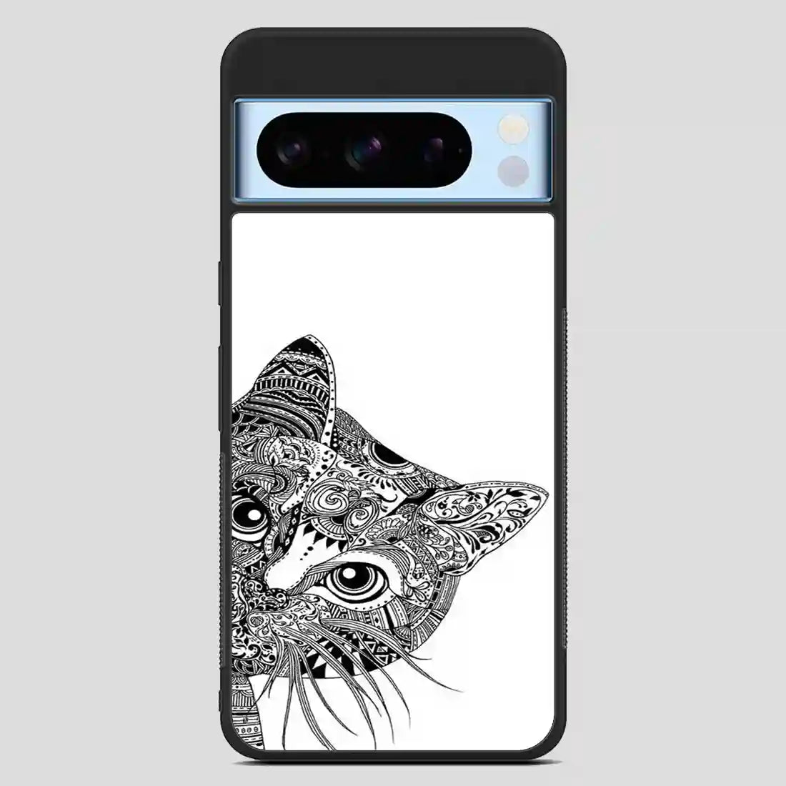 Zentangle Cat Google Pixel 8 Pro Case