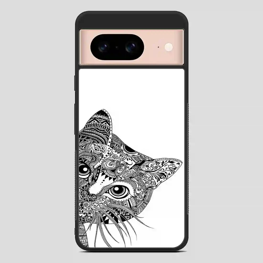 Zentangle Cat Google Pixel 8 Case